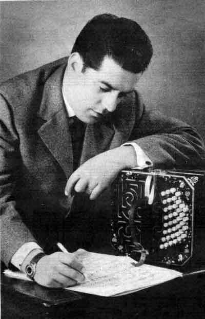 Claude Barbottin et son bandon&eacute;on Alfred Arnold