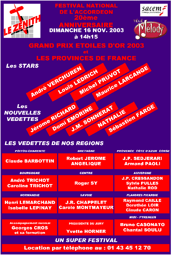 Claude Barbottin au Zenith de Paris