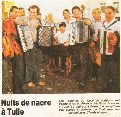 Claude Barbottin avec Richard galliano et les Tziganes